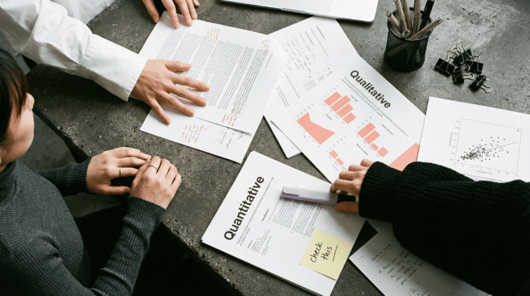 Difference between qualitative and quantitative market research